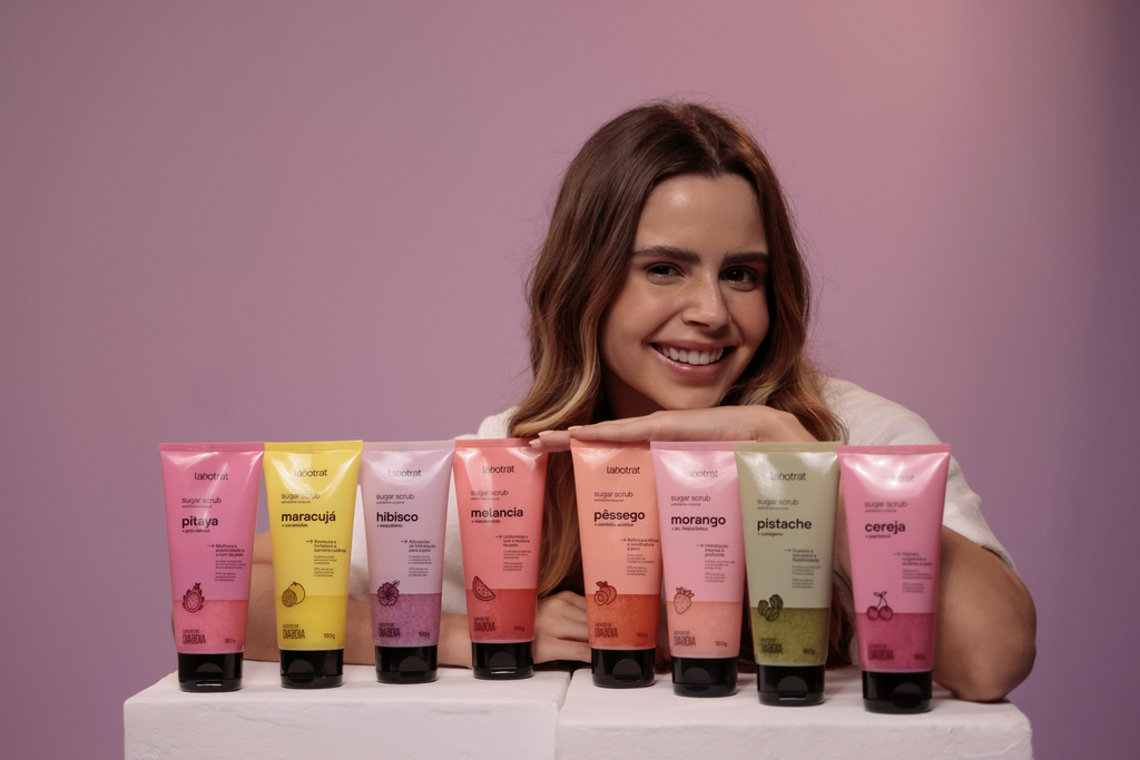 Labotrat apresenta nova linha de solares, séruns e scrubs na Beauty Fair 2025