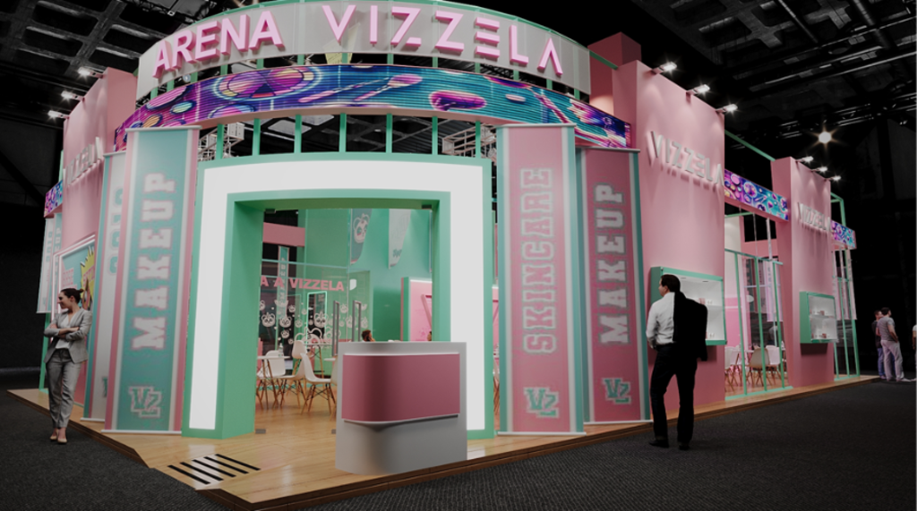 Vizzela traz energia esportiva e espírito coletivo à Beauty Fair 2025