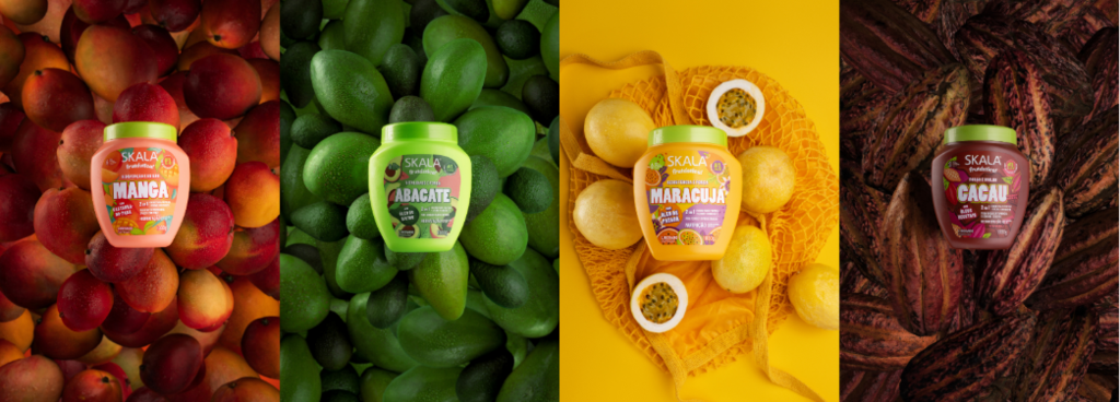 Skala Cosméticos lança quatro novas fórmulas da linha Frutástica inspiradas em frutas tropicais