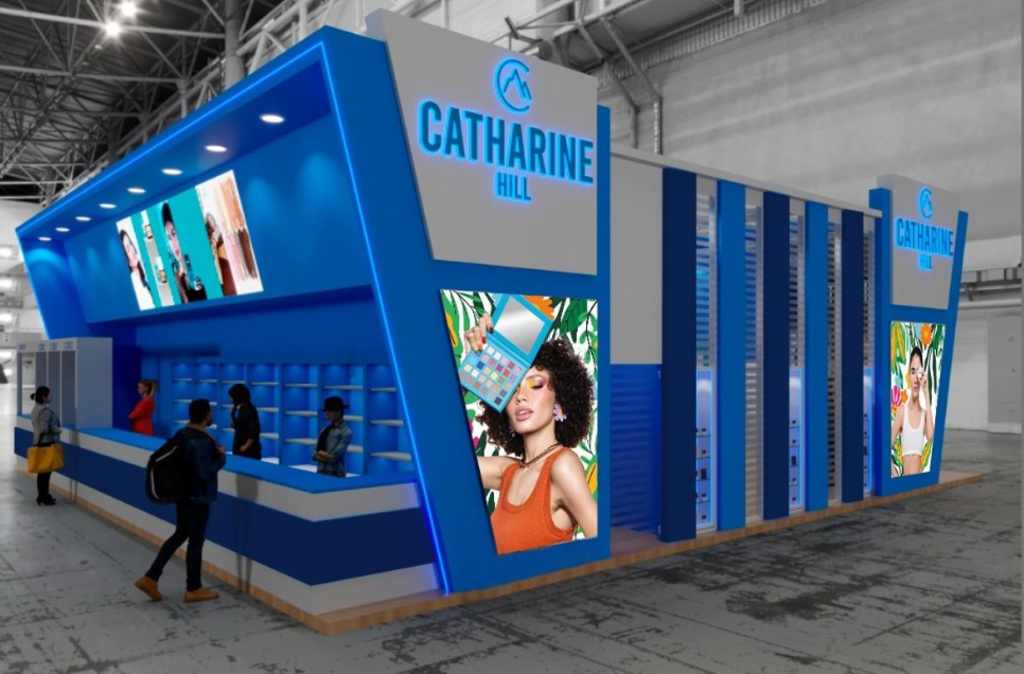Catharine Hill chega à Beauty Fair 2025 com lançamentos exclusivos e workshops de maquiagem